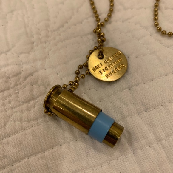 NWT Half United Bullet Necklace - Picture 5 of 6